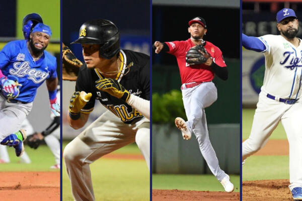 Los ganadores Guante de Oro de premios Los Dominicanos Primero Cuqui Córdova por TotalEnergies